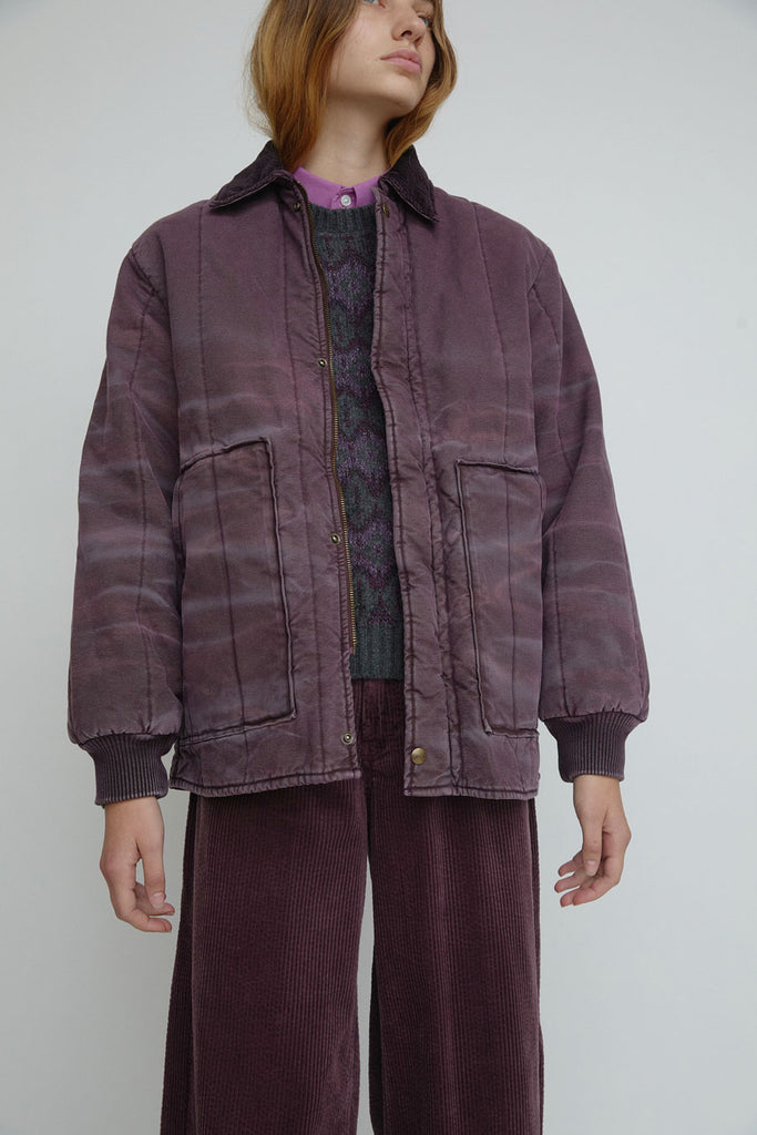 6397 Reversible Freezer Jacket in Viola – No.6 Store