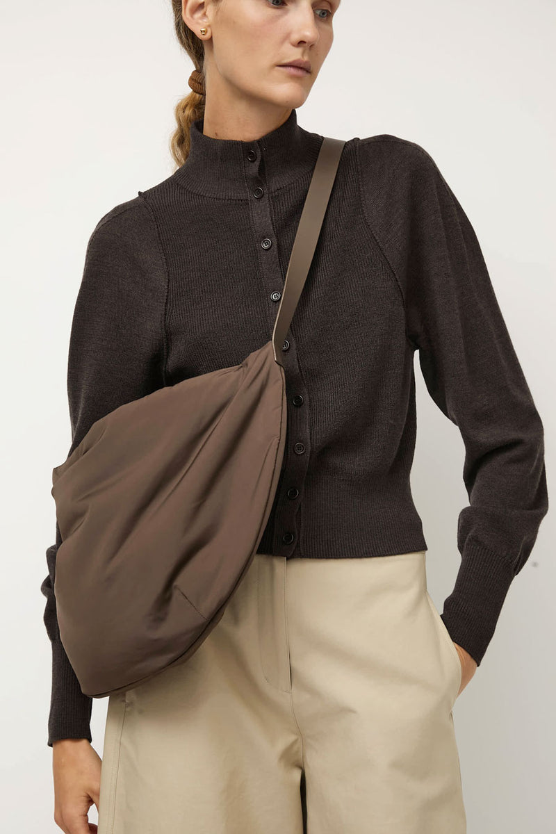 Amomento Large Padded Bag in Brown