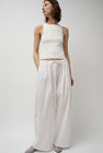 Amomento Cut Out Sleeveless Top in Ivory