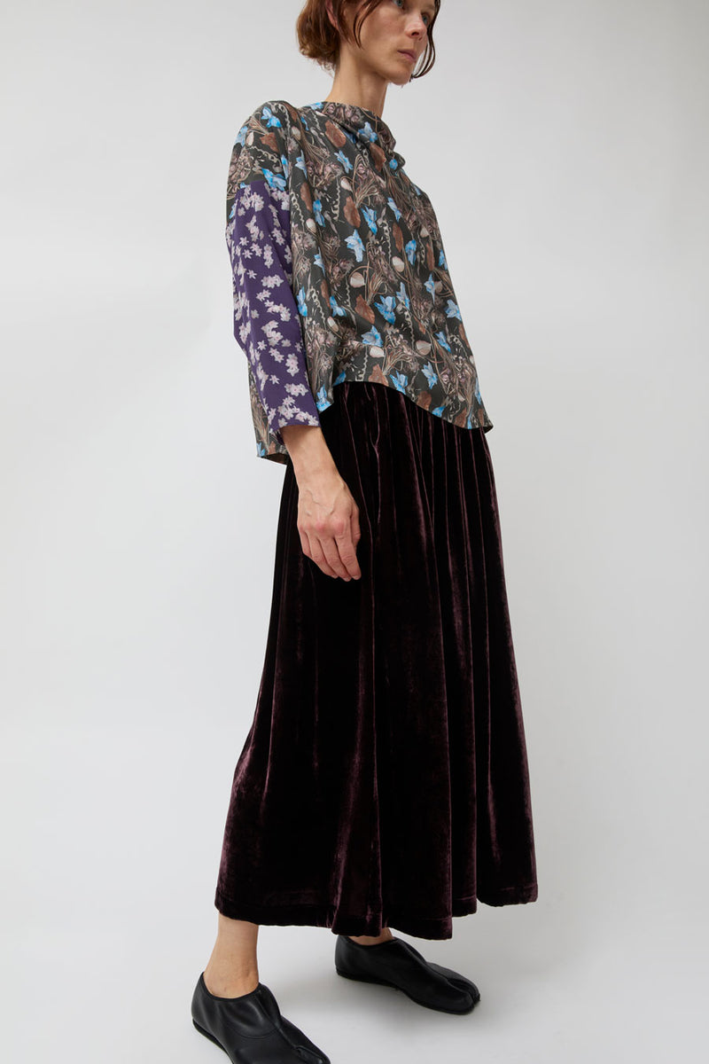 Anntian Asymmetric Top in Mixed Prints