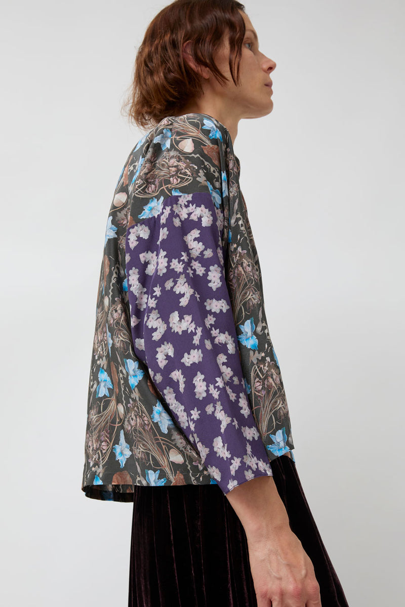Anntian Asymmetric Top in Mixed Prints