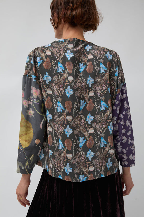Anntian Asymmetric Top in Mixed Prints