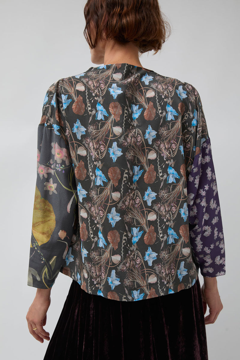 Anntian Asymmetric Top in Mixed Prints