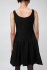Atelier Edition Square Neck Balloon Dress in Black