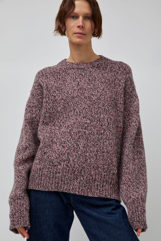 B Sides Braided Lambswool Crew in Etowah Twist – No.6 Store