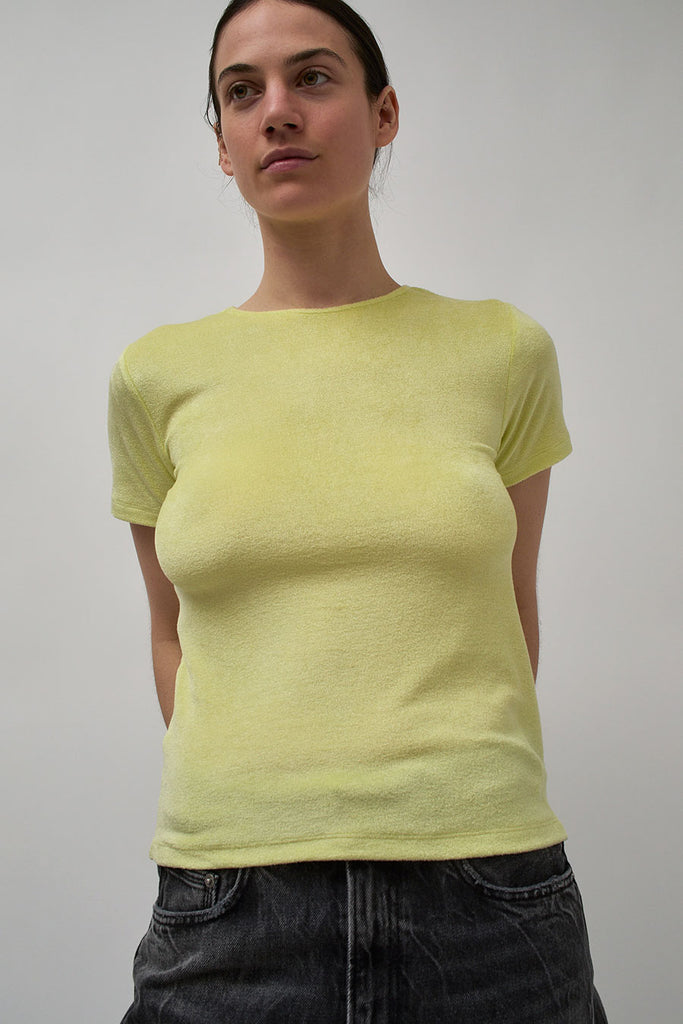 Baserange Omo Tee in Lime – No.6 Store