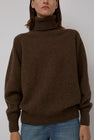 Baserange Soar Turtleneck in Brurel Brown