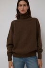 Baserange Soar Turtleneck in Brurel Brown