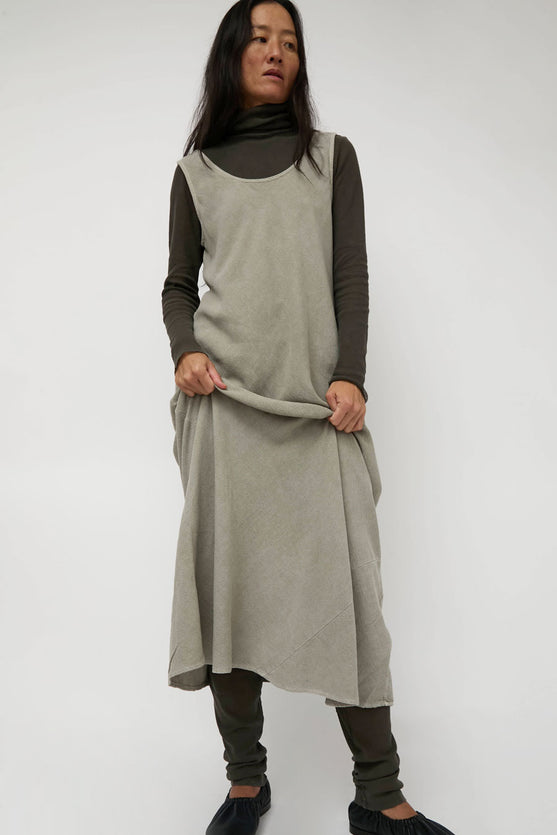 Black Crane Mesh Leggings in Slate