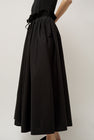 Black Crane Parachute Skirt in Black