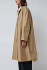 CORDERA Balloon Trench Coat in Camel