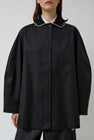 CORDERA Crochet Collar Jacket in Black