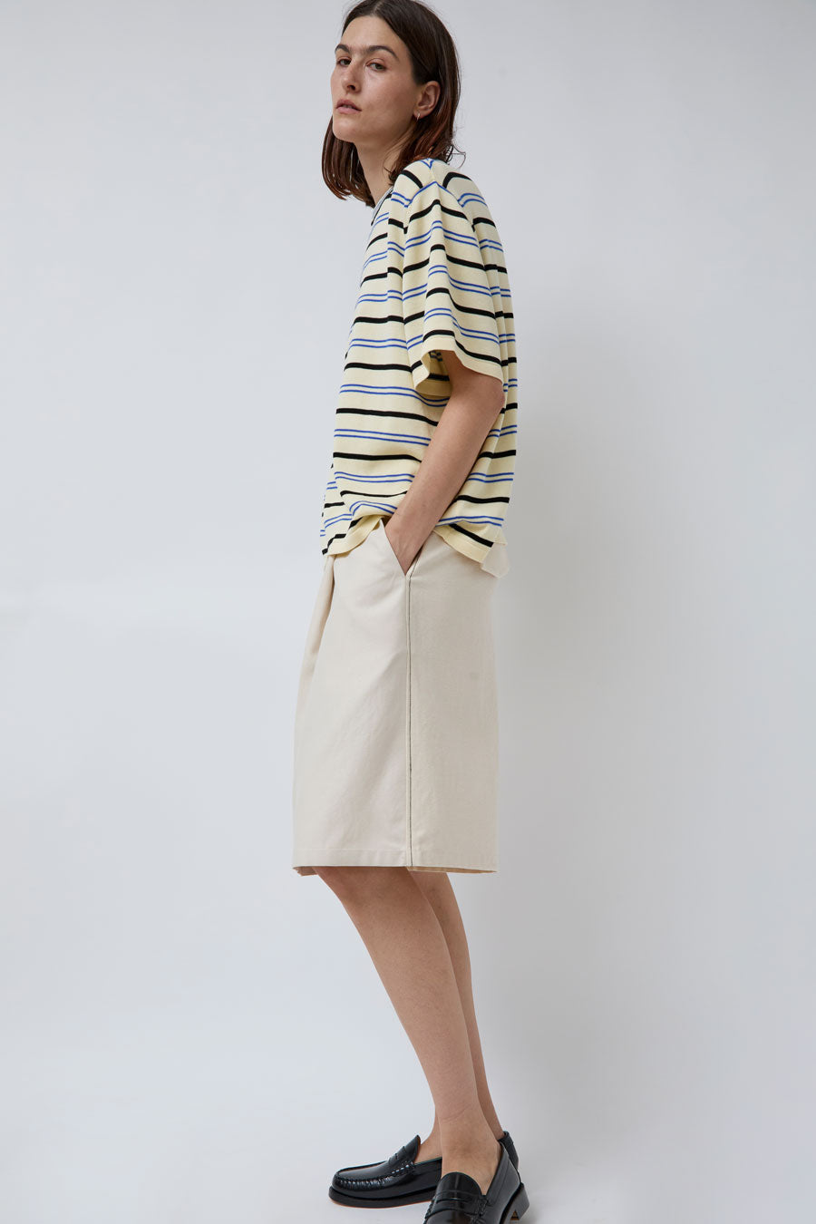 CORDERA Tailoring Bermuda in Bicolor