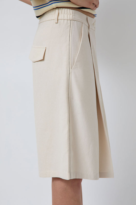 CORDERA Tailoring Bermuda in Bicolor