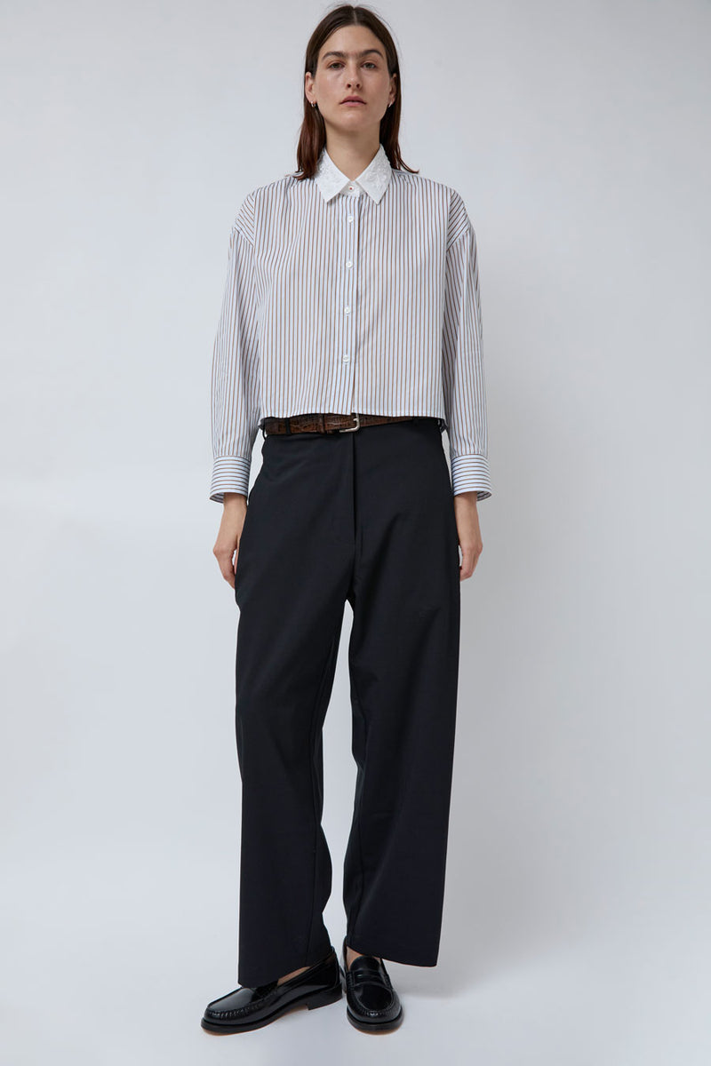 CORDERA Wide Leg Pants in Black