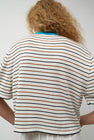 CORDERA Cotton Striped Shirt in Ceruleo