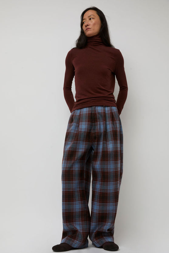 Collina Strada Catchfly Pant in Cranberry Sky Plaid