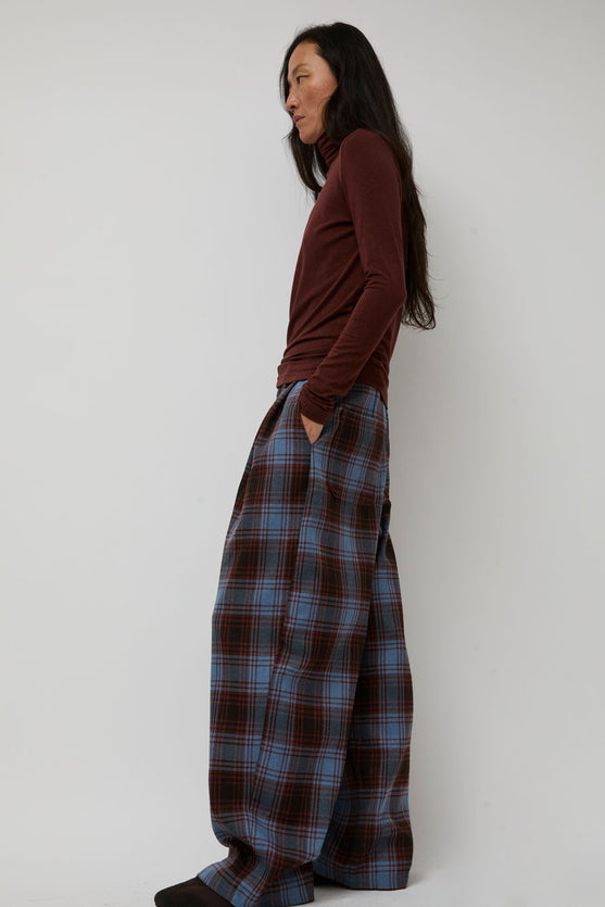 Collina Strada Catchfly Pant in Cranberry Sky Plaid