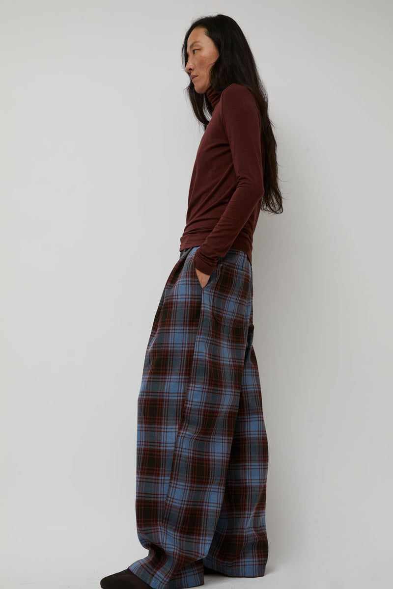 Collina Strada Catchfly Pant in Cranberry Sky Plaid