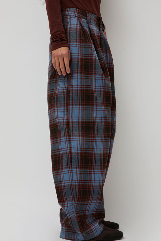 Collina Strada Catchfly Pant in Cranberry Sky Plaid