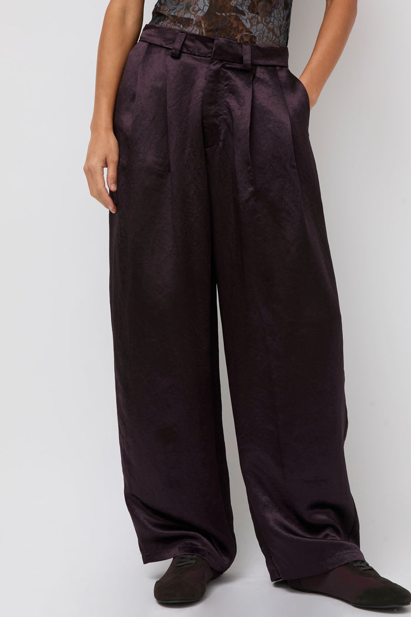 Collina Strada Catchfly Trouser in Chocolate