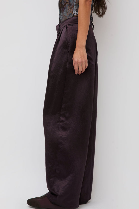 Collina Strada Catchfly Trouser in Chocolate