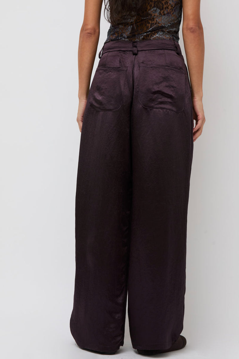Collina Strada Catchfly Trouser in Chocolate