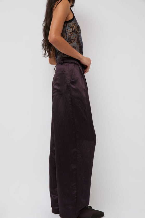 Collina Strada Catchfly Trouser in Chocolate