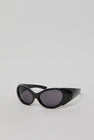 Collina Strada Cocoon Sunglasses in Black