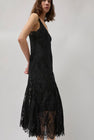 Collina Strada Deadstock Lace Pamela Dress in Black