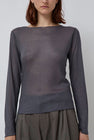 Deiji Studios Knit Long Sleeve in Steel