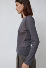 Deiji Studios Knit Long Sleeve in Steel