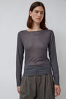 Deiji Studios Knit Long Sleeve in Steel