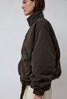 Deiji Studios Press Stud Jacket in Dark Chocolate