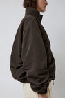 Deiji Studios Press Stud Jacket in Dark Chocolate