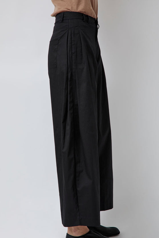 Deiji Studios Tab Pant in Black