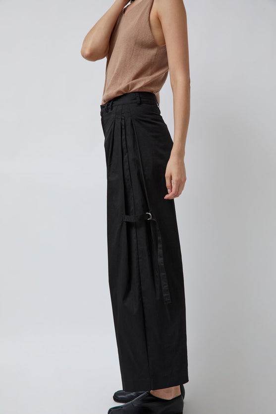 Deiji Studios Tab Pant in Black