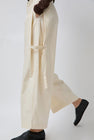 Deiji Studios Tab Pant in Off White