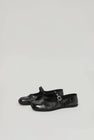 Drogheria Crivellini Fu-Tabi Mary Jane in Black Faux Patent