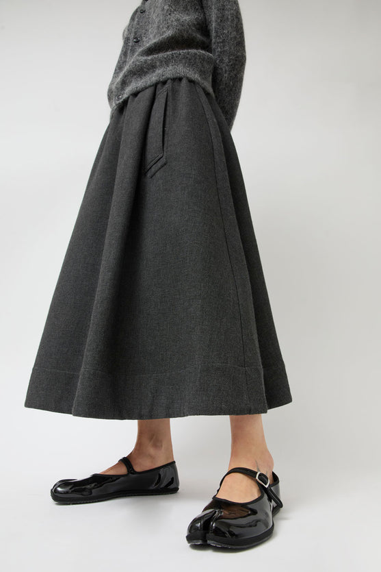 Drogheria Crivellini Fu-Tabi Mary Jane in Black Faux Patent