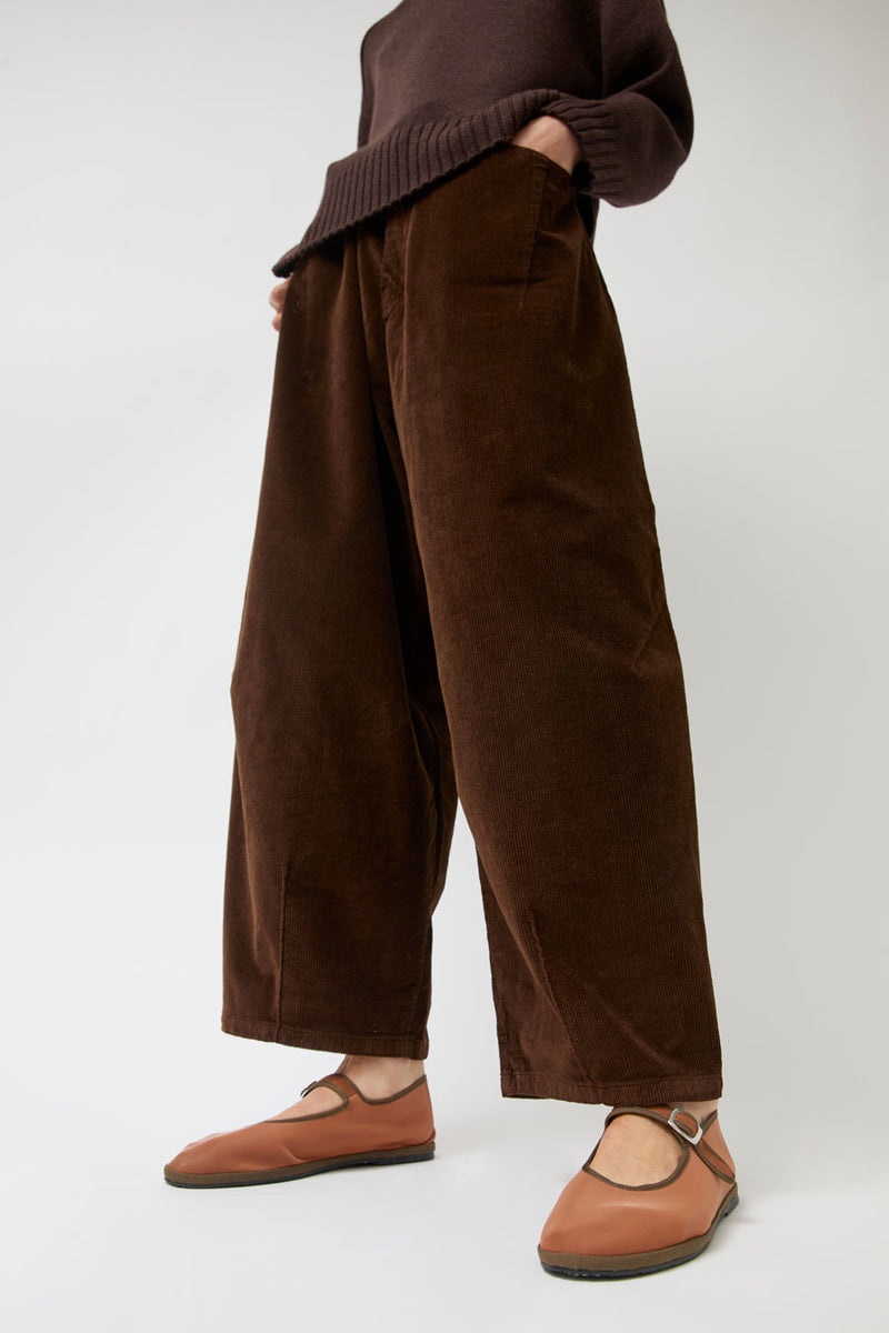 Drogheria Crivellini Le Papusse Soft Mary Jane in Chestnut