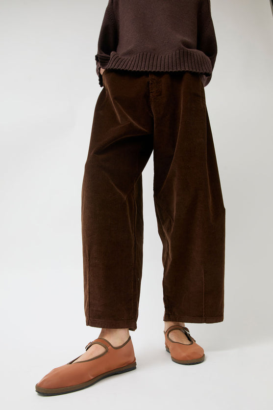 Drogheria Crivellini Le Papusse Soft Mary Jane in Chestnut