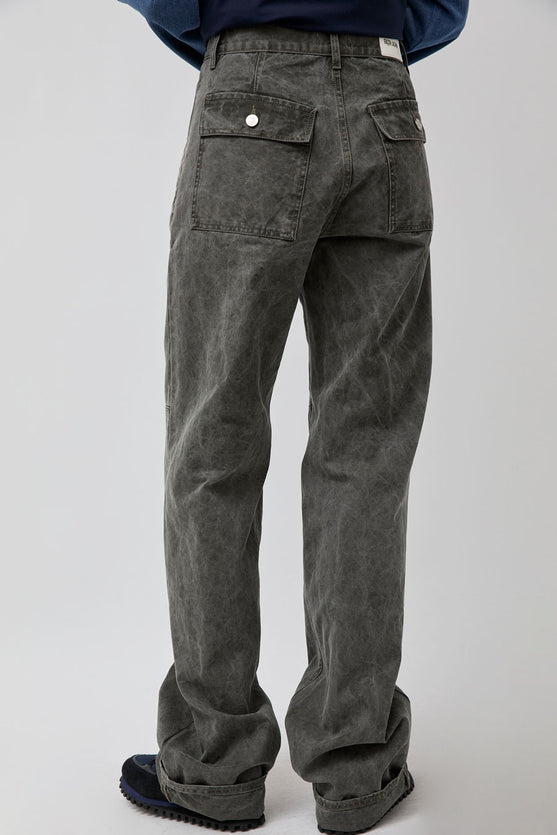 Façon Jacmin Palerma Biker Pant in Grey Olive