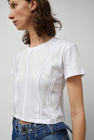 Façon Jacmin Tanya Corset T-Shirt in White