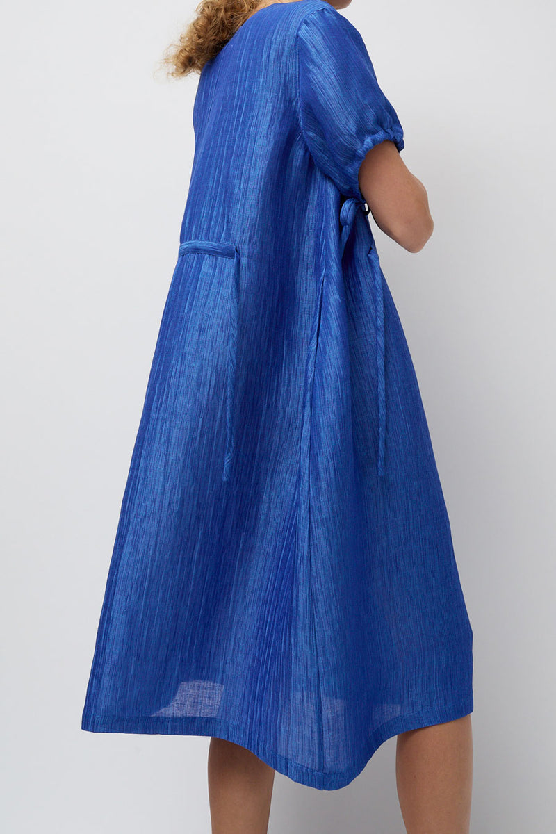 Henrik Vibskov Pick Up Summer Dress in Surf Blue