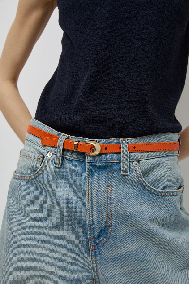 Herbert Frere Soeur La Chatelaine Belt in Orange