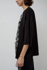 INSHADE Oversized T-Shirt with Sequins in Black