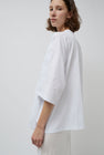 INSHADE Oversized T-Shirt with Sequins in White