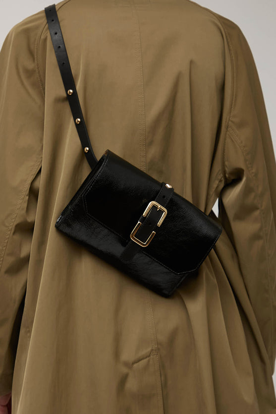 Herbert Frere Soeur La Lulu Millau Crispy Bag in Crispy Noir