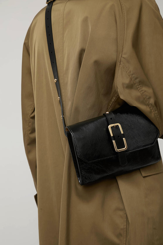 Herbert Frere Soeur La Lulu Millau Crispy Bag in Crispy Noir